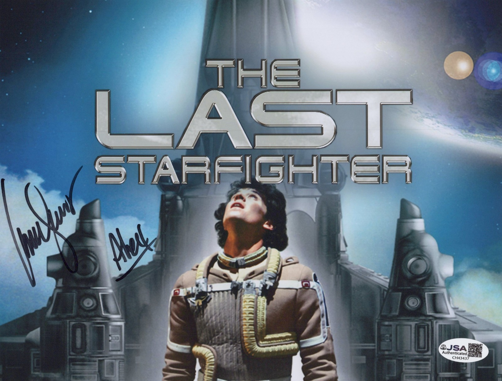 LANCE GUEST Signed THE LAST STARFIGHTER 8×10 Photo ALEX Autograph JSA COA CERT