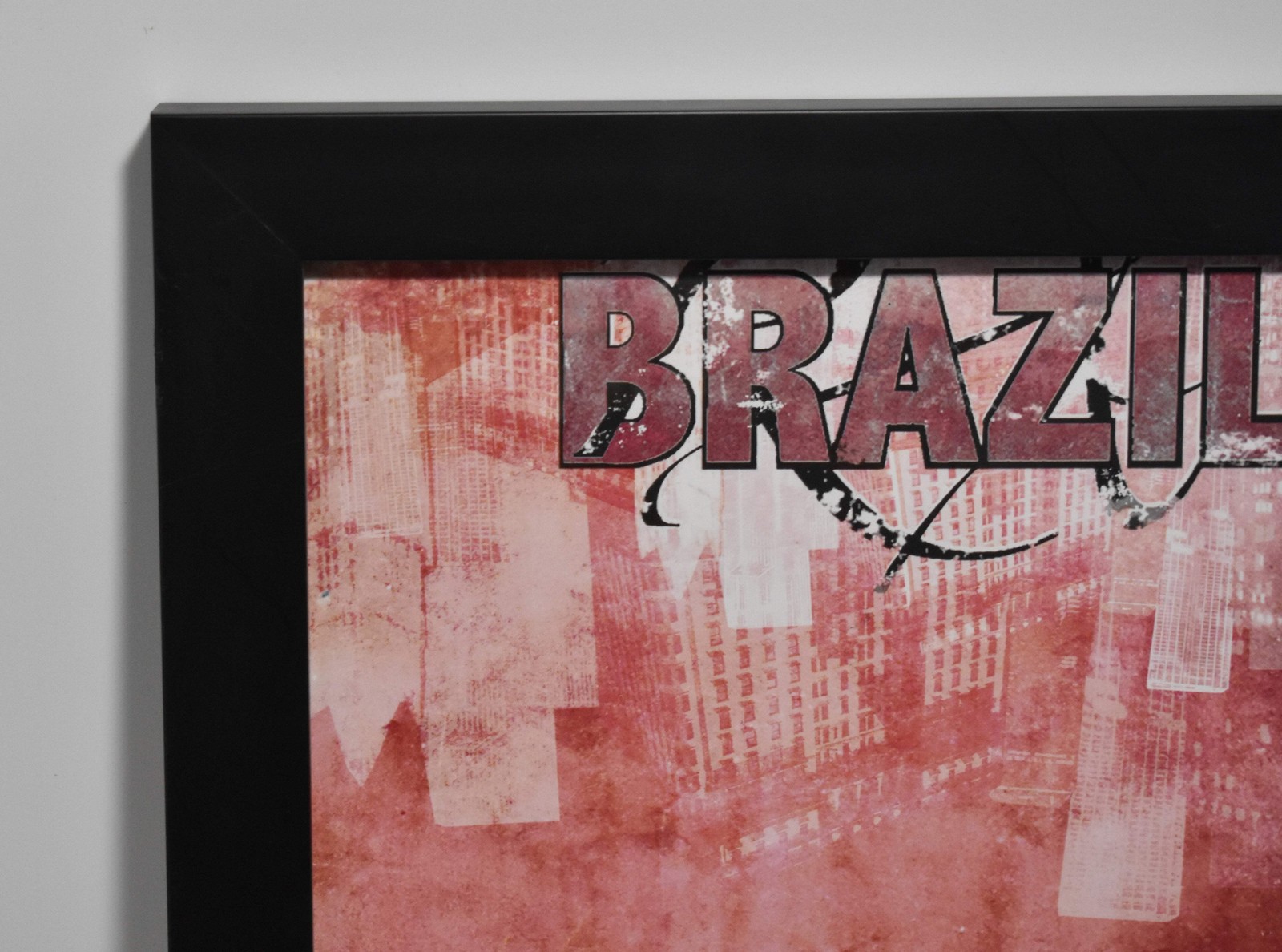 Signed + Framed Brazil Band Poster, Fearless Records, iMusic, BMG Distribution