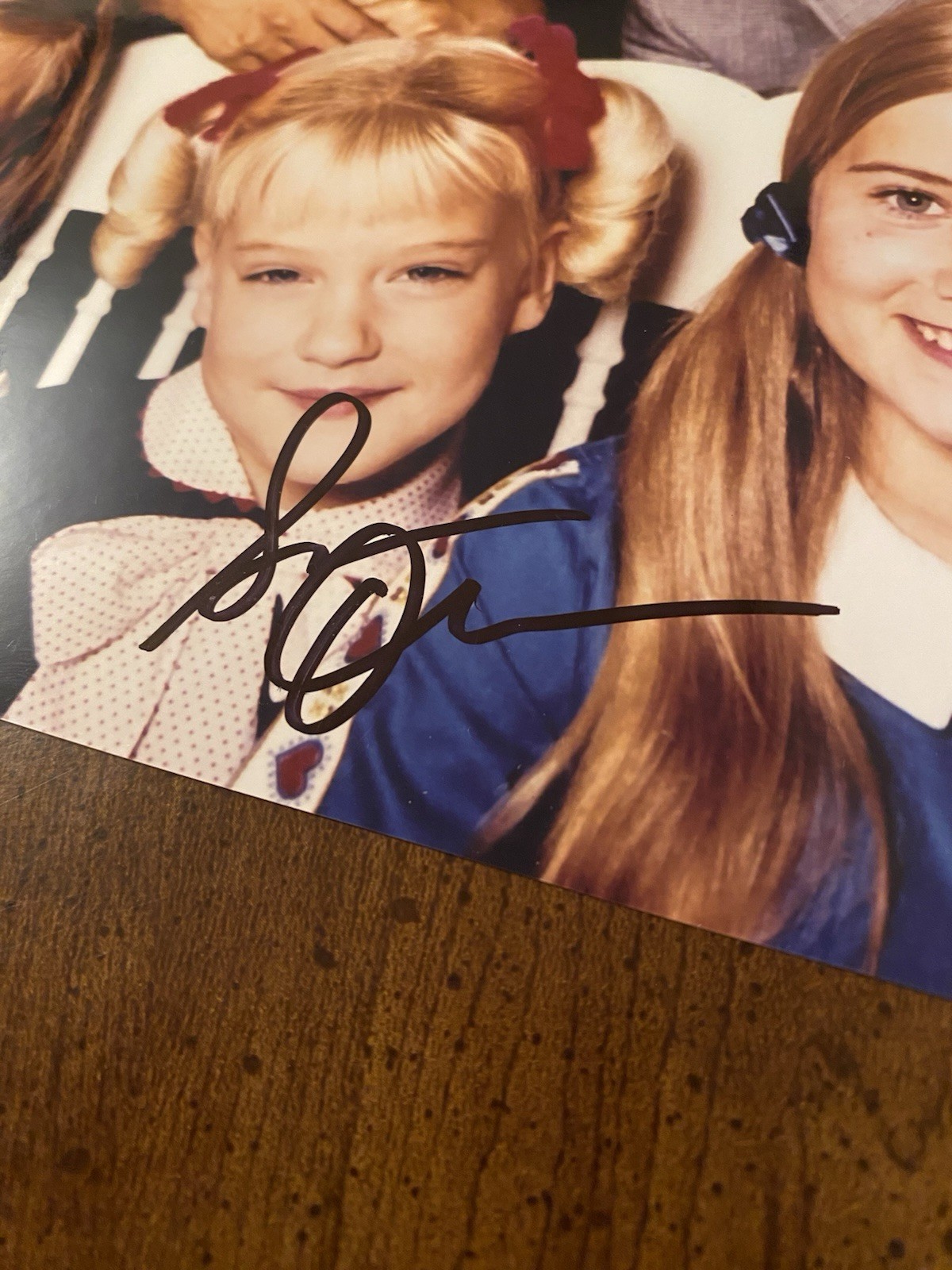 The Brady Bunch Cast Signed Autographed Photo By 4 With COA Barry Williams Etc.