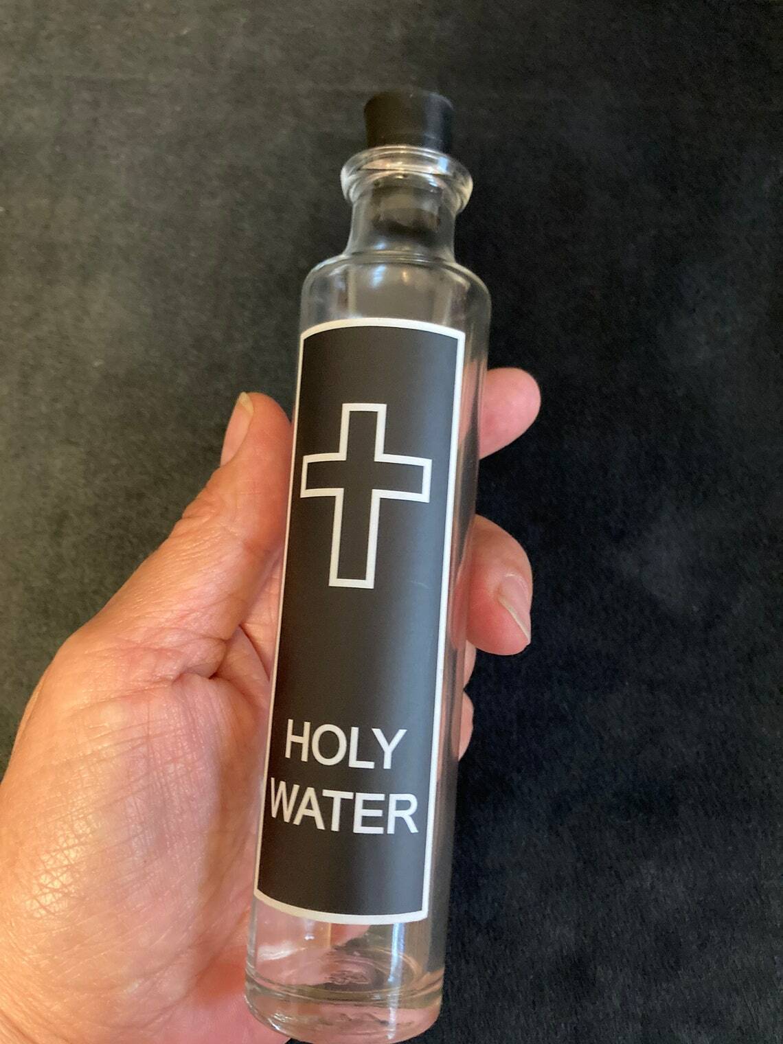 Buffy The Vampire Slayer FULL SIZE Screen Accurate Holy Water Bottle “Helpless”