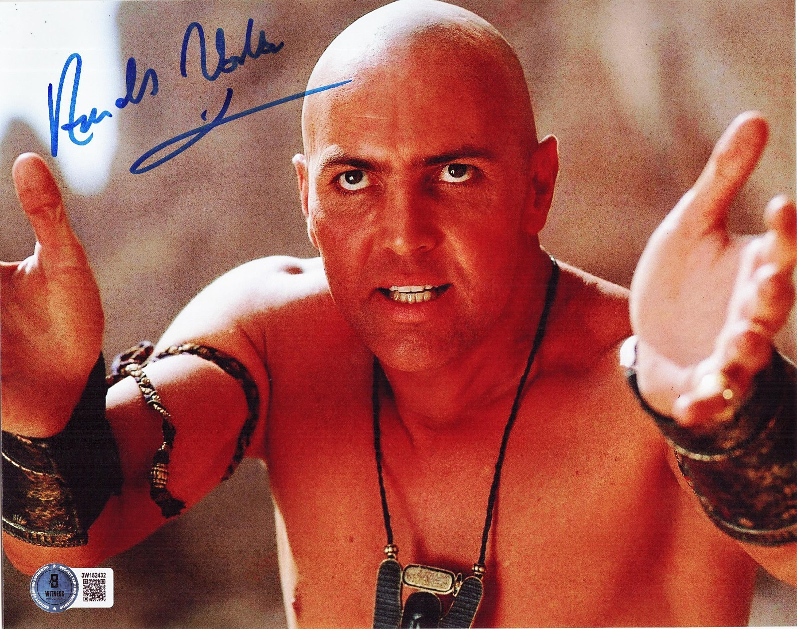Arnold Vosloo Signed 8×10 Photo The Mummy Authentic Autograph Beckett Witness