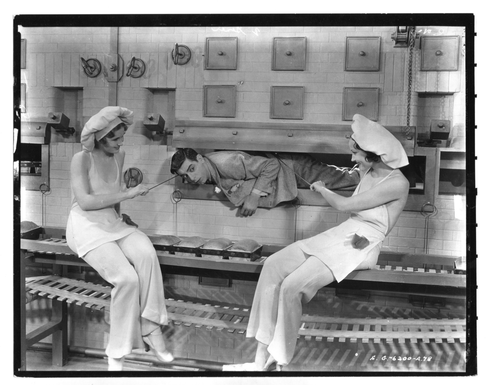 Eddie Cantor Palmy Days Goldwyn Girls DBW Re-Strike 8×10 Photo Orig Neg Vieira