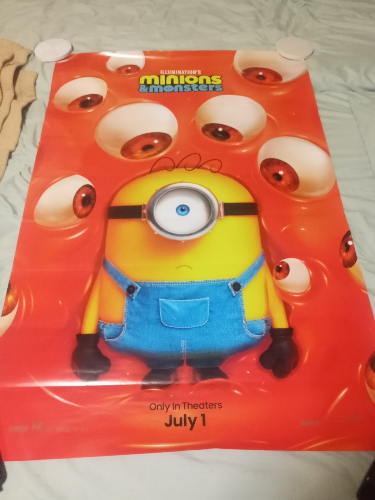 Poster: Minions & Monsters V.2 Size 27Inch x 40Inch Double Sided New