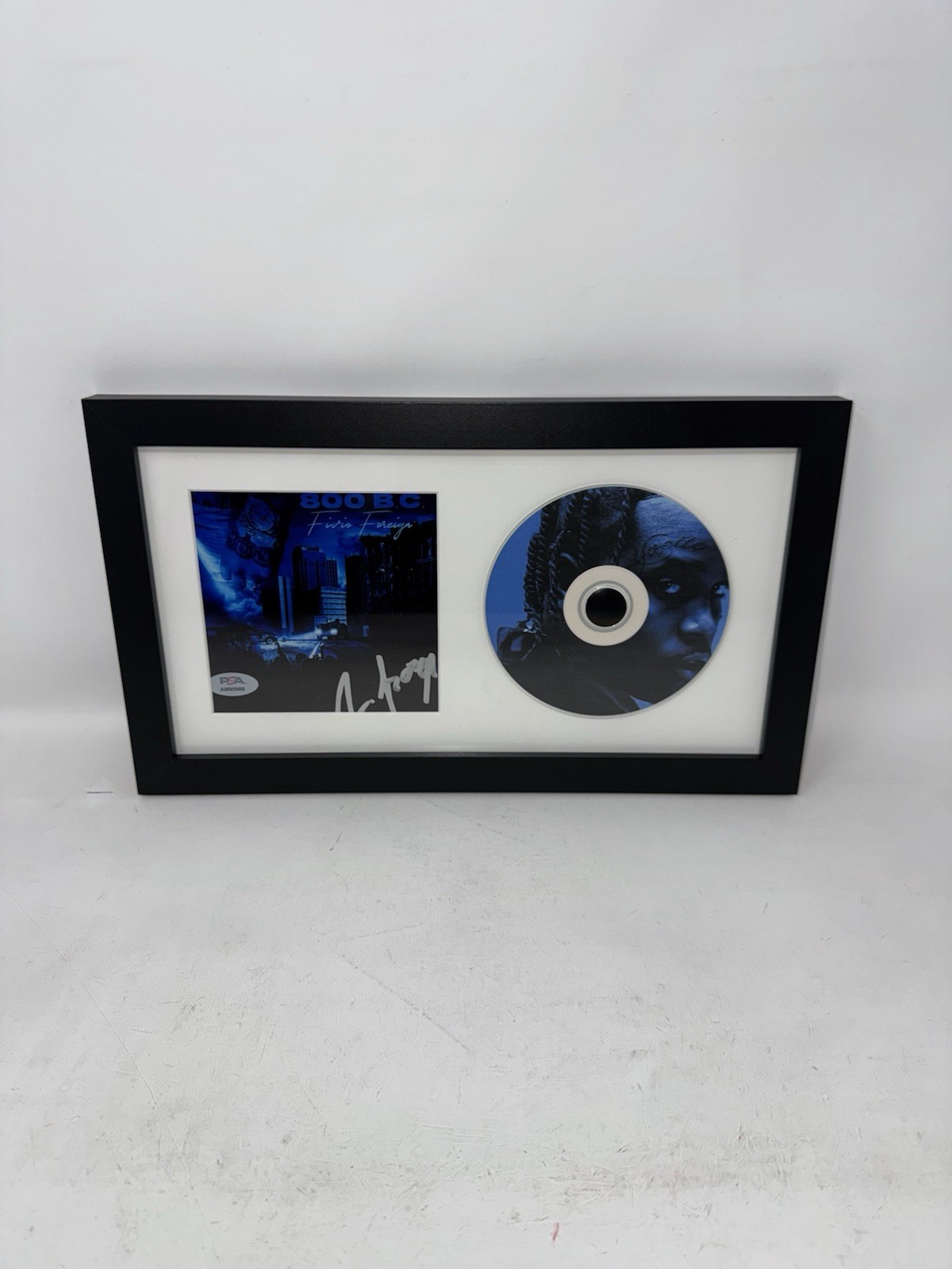 FIVIO FOREIGN SIGNED AUTOGRAPH FRAMED 800 BC CD JSA COA POP SMOKE BIG DRIP RARE