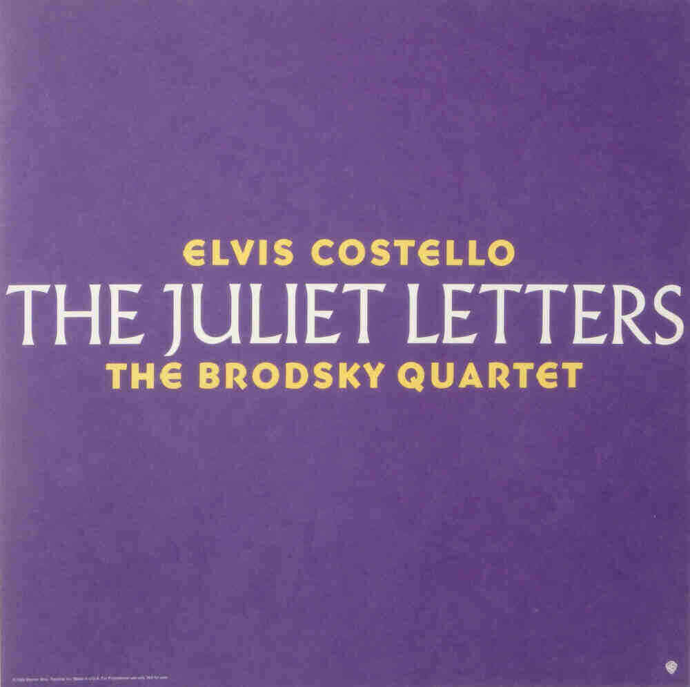 ELVIS COSTELLO New Original 1989-1994 US Promotional 12 X 12 Poster Flat Set [4]