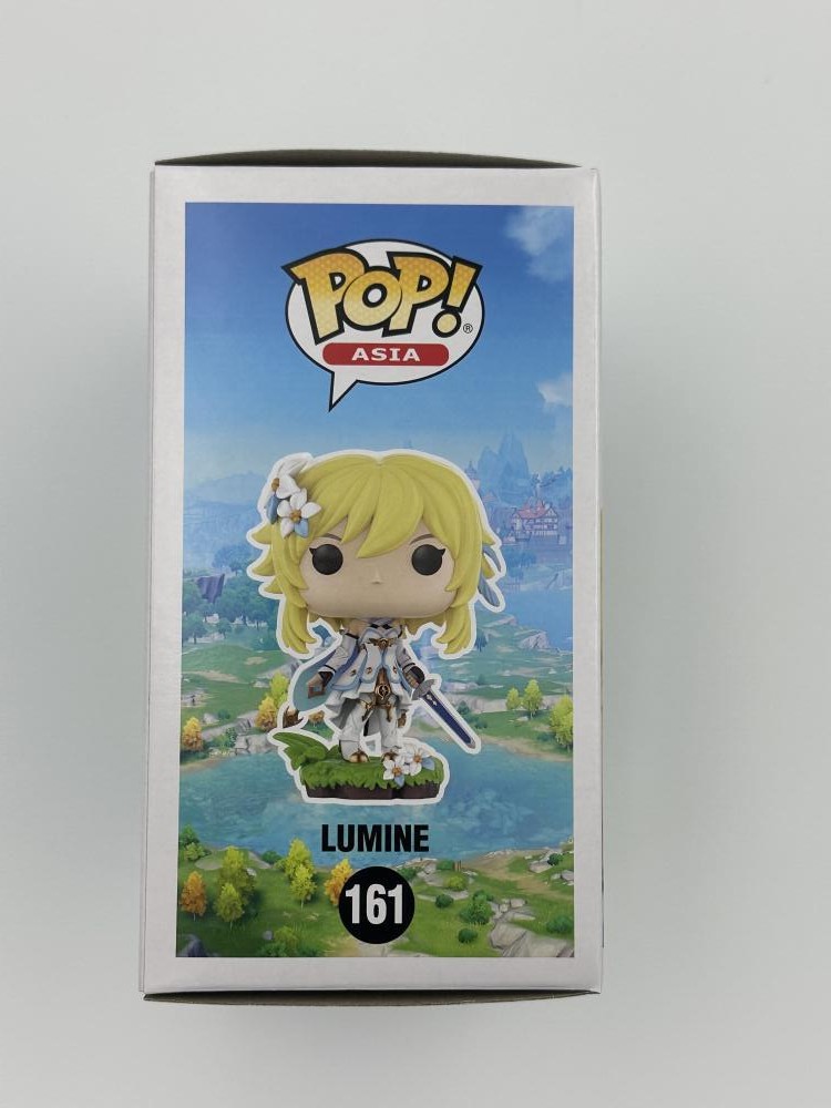SARAH MILLER CREWS SIGNED LUMINE FUNKO POP 161 GENSHIN IMPACT AUTOGRAPH JSA 360