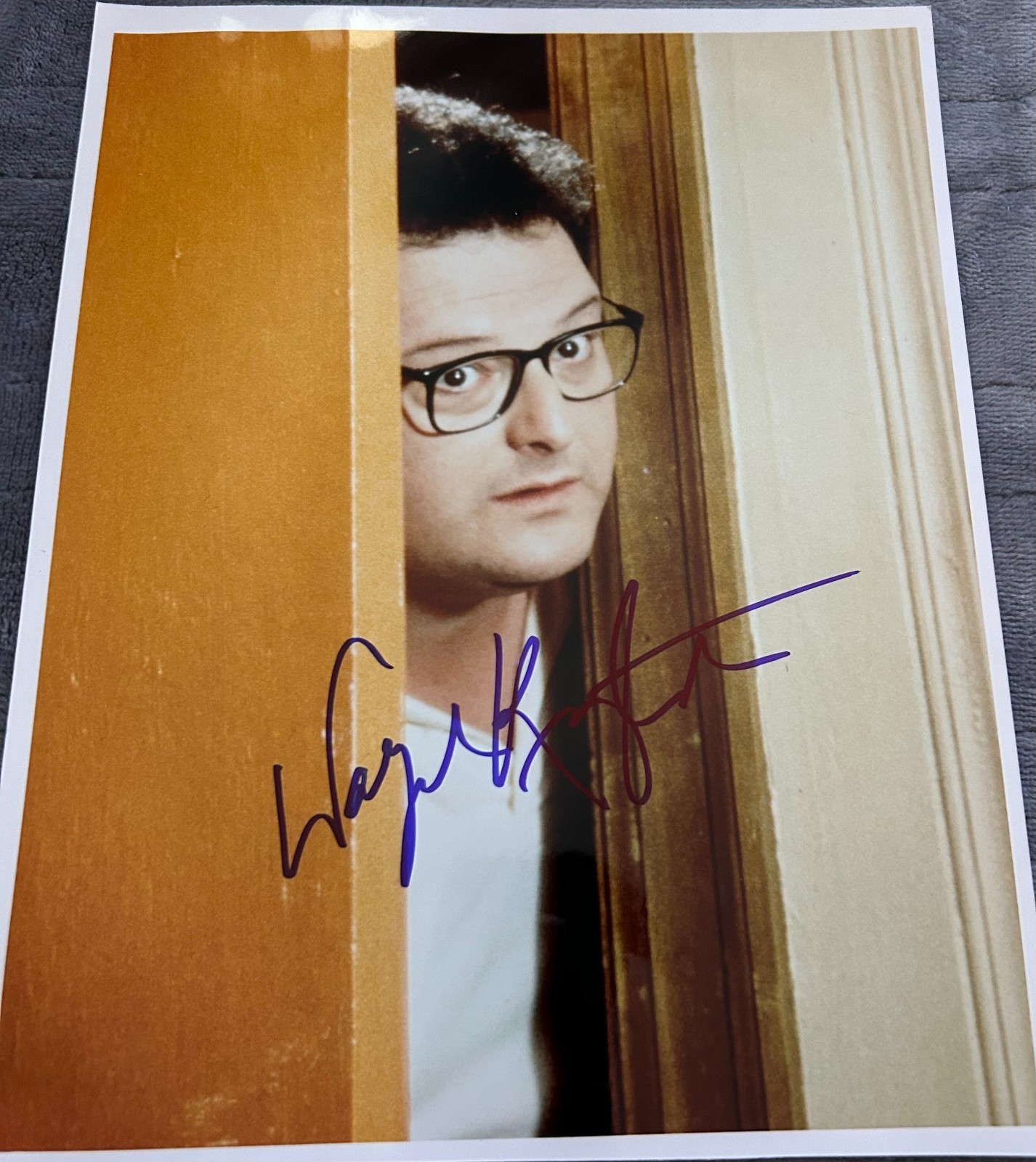 Wayne Knight – Seinfeld “Newman” Original Signature Autographed 8X10 with COA