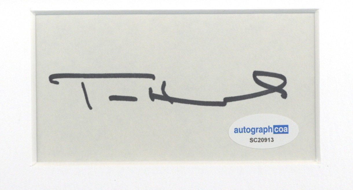 A Man Called Otto Tom Hanks Autographed Signed 11×14 Framed Photo ACOA