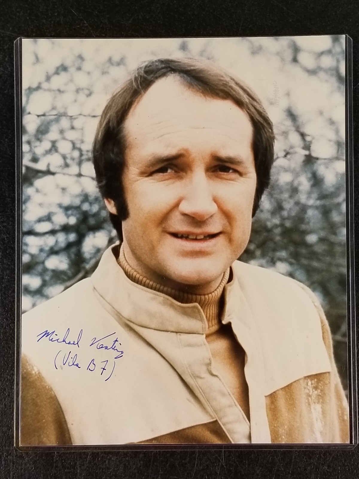 Michael Keating Signed 8×10 Photo Blake’s 7 Vila Restal Autograph Sci-Fi
