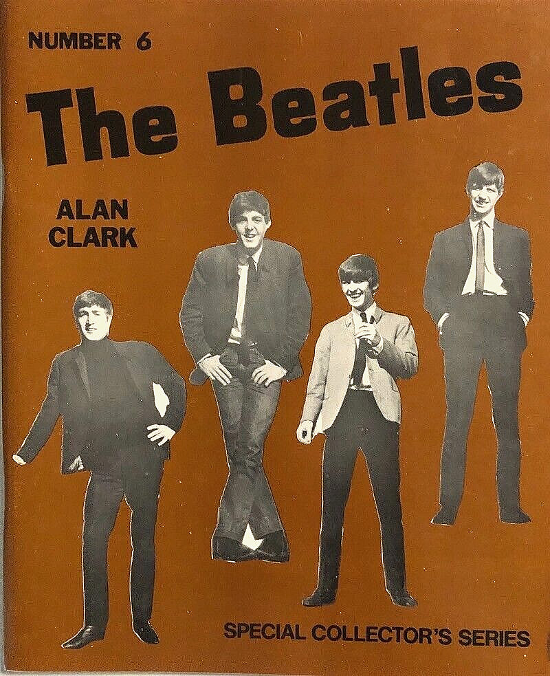 The Beatles – Alan Clark (softcover book)(1981) In Mint Condition