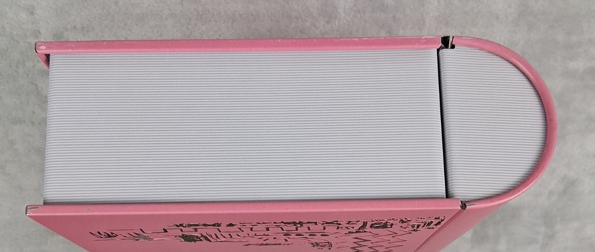 Mean Girls Burn Book Popcorn Tin AMC Movie Collectible Pink Lip Print Movies