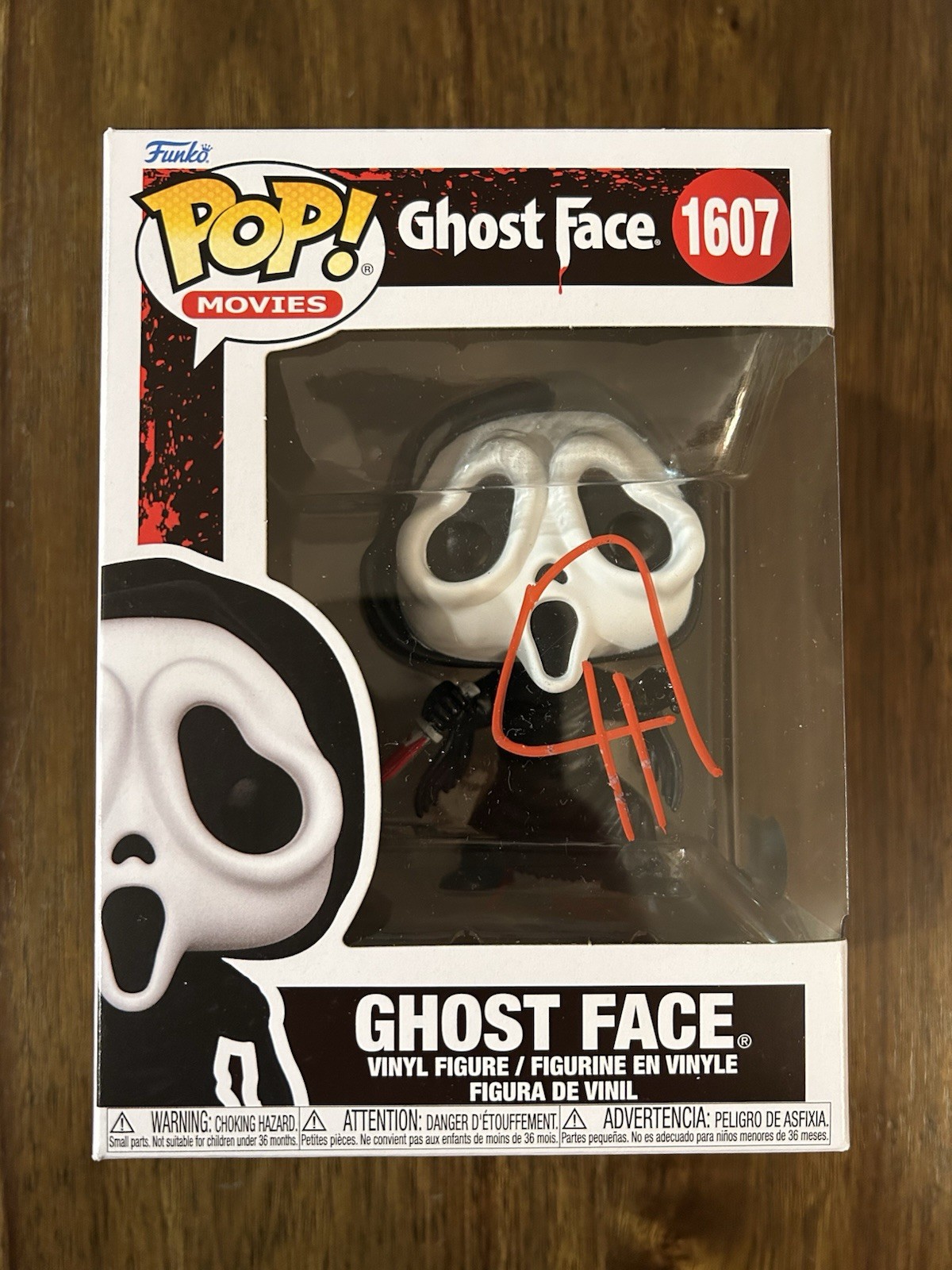 Tony Revolori ‘Scream VI’ Actor Signed Funko Pop ‘Jason Carvey’ Beckett