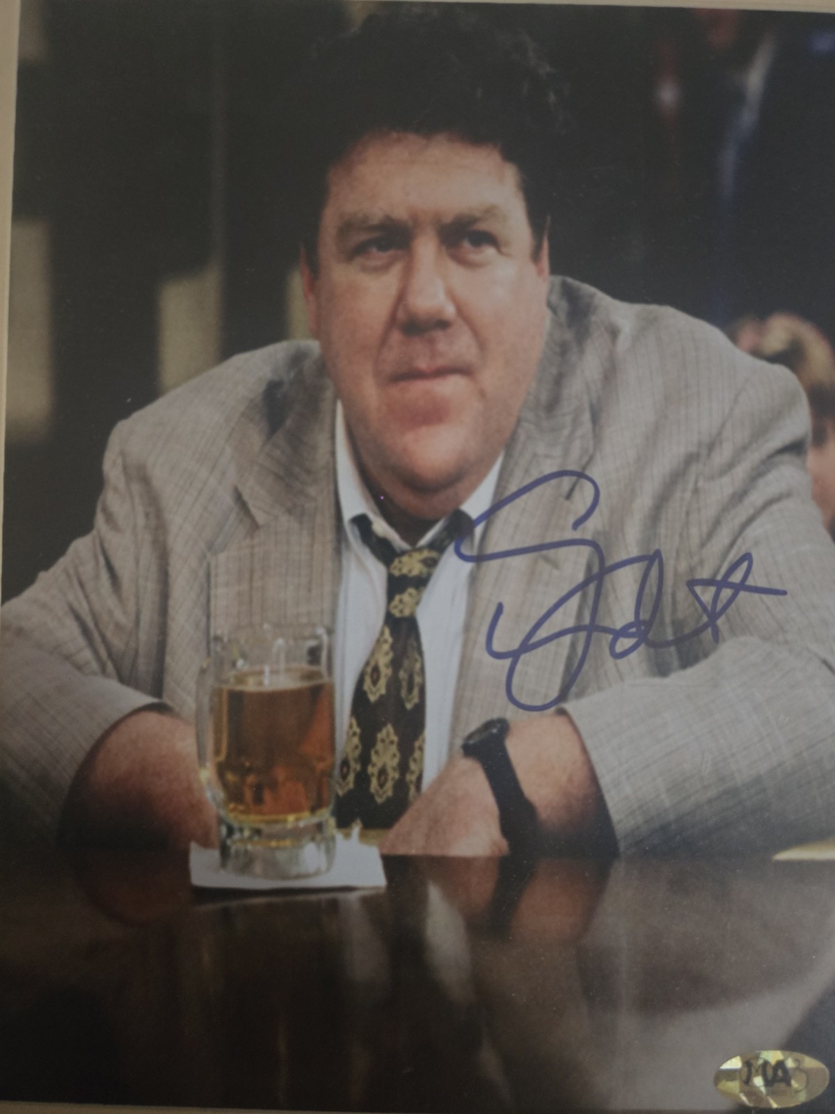 GEORGE WENDT signed (CHEERS) Norm Peterson 8X10 photo MAB Holo COA