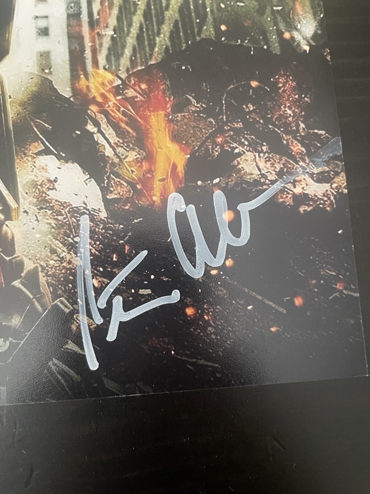 Peter Cullen autographed signed 8×10 photo Transformers Optimus Beckett BAS COA