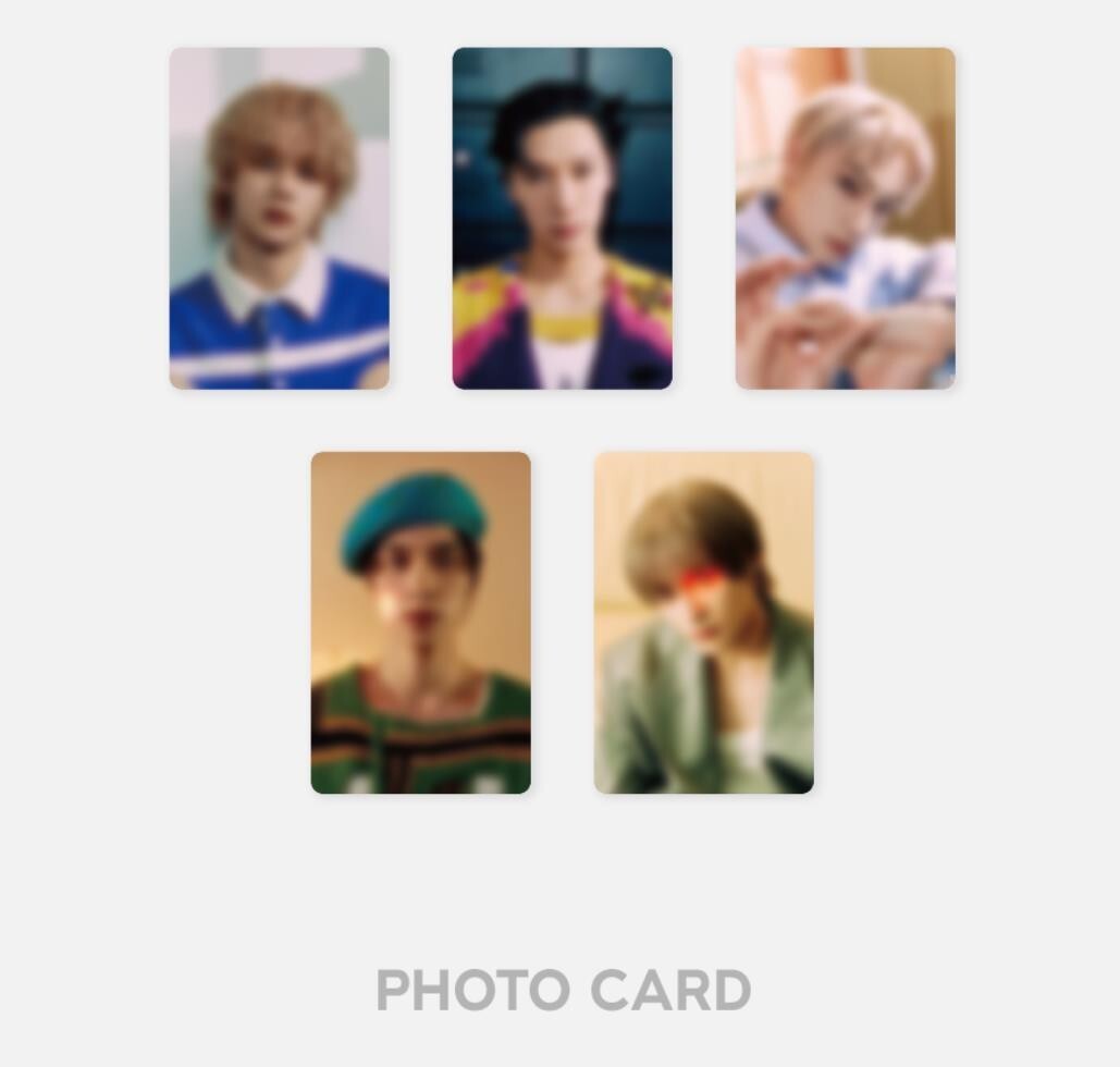 WayV Give Me That SMTOWN OFFICIAL GOODS MD ACRYLIC MOBILE DIY KIT + PHOTOCARD