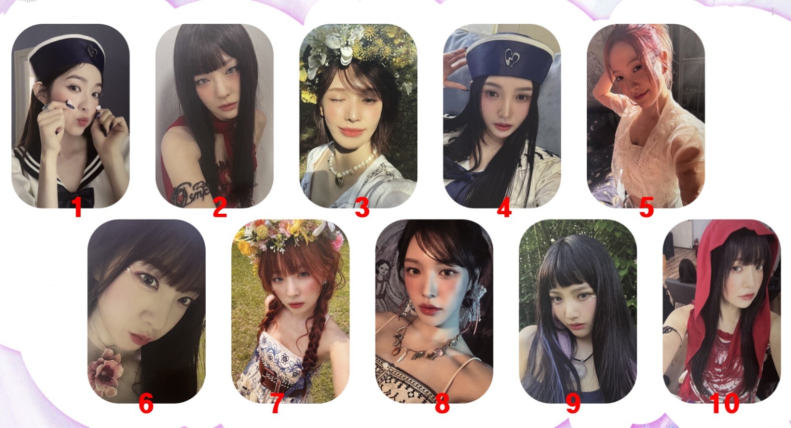 Red Velvet RV – Cosmic Album PHOTO BOOK VER. Official PHOTOCARD KPOP 레드벨벳,