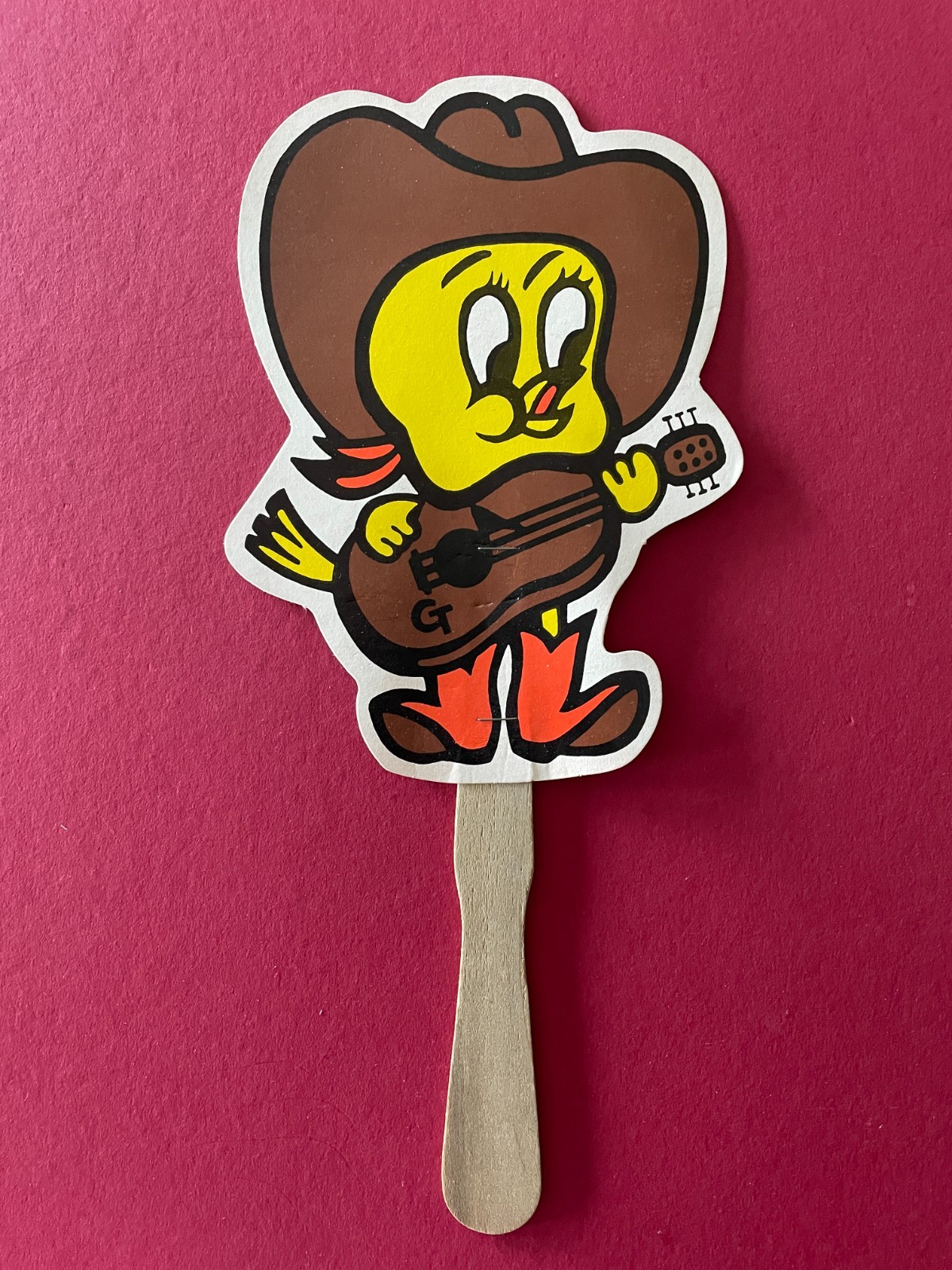 1984 Twitty City / Conway Twitty – Country Music Concert – Paper Hand Fan
