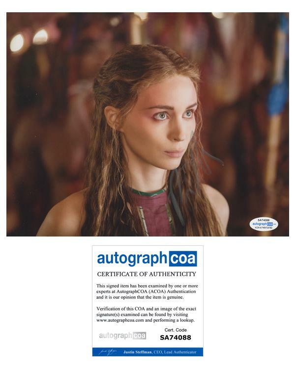Rooney Mara “Pan” AUTOGRAPH Signed ‘Tiger Lily’ 8×10 Photo ACOA