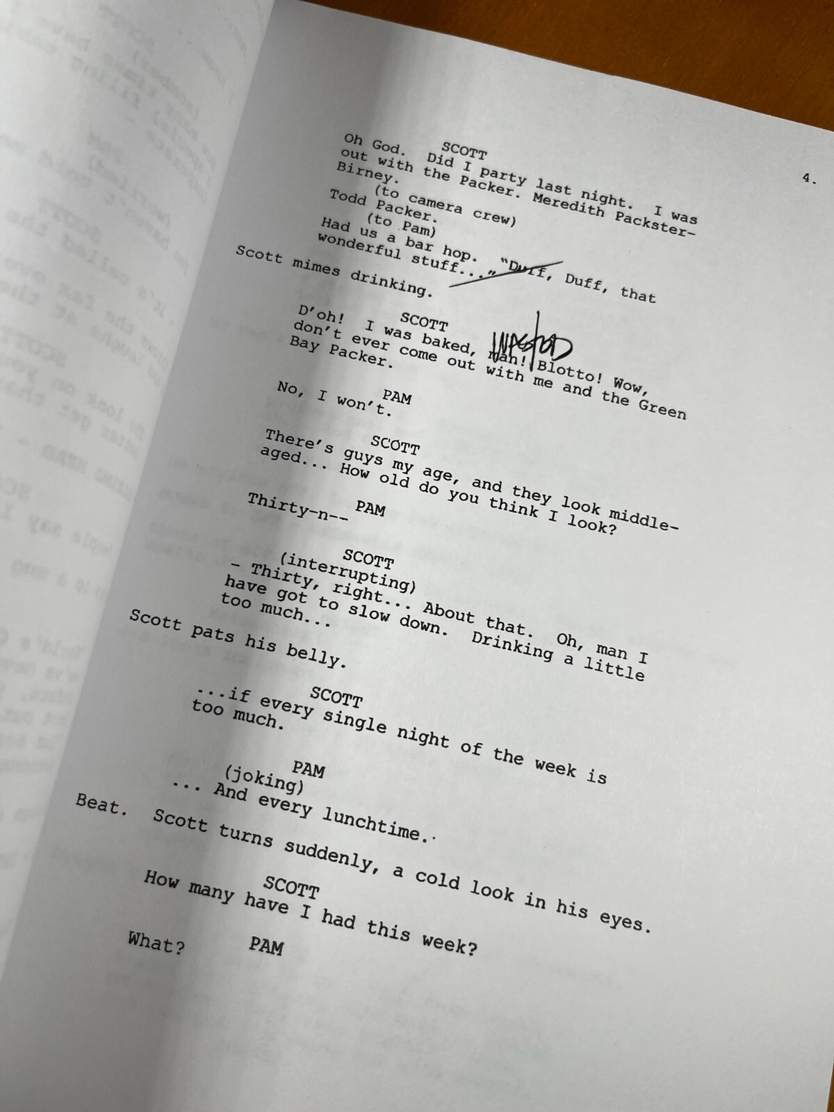 The Office Pilot Script Signed- And Episode 2- Autograph Reprints- 2 in 1