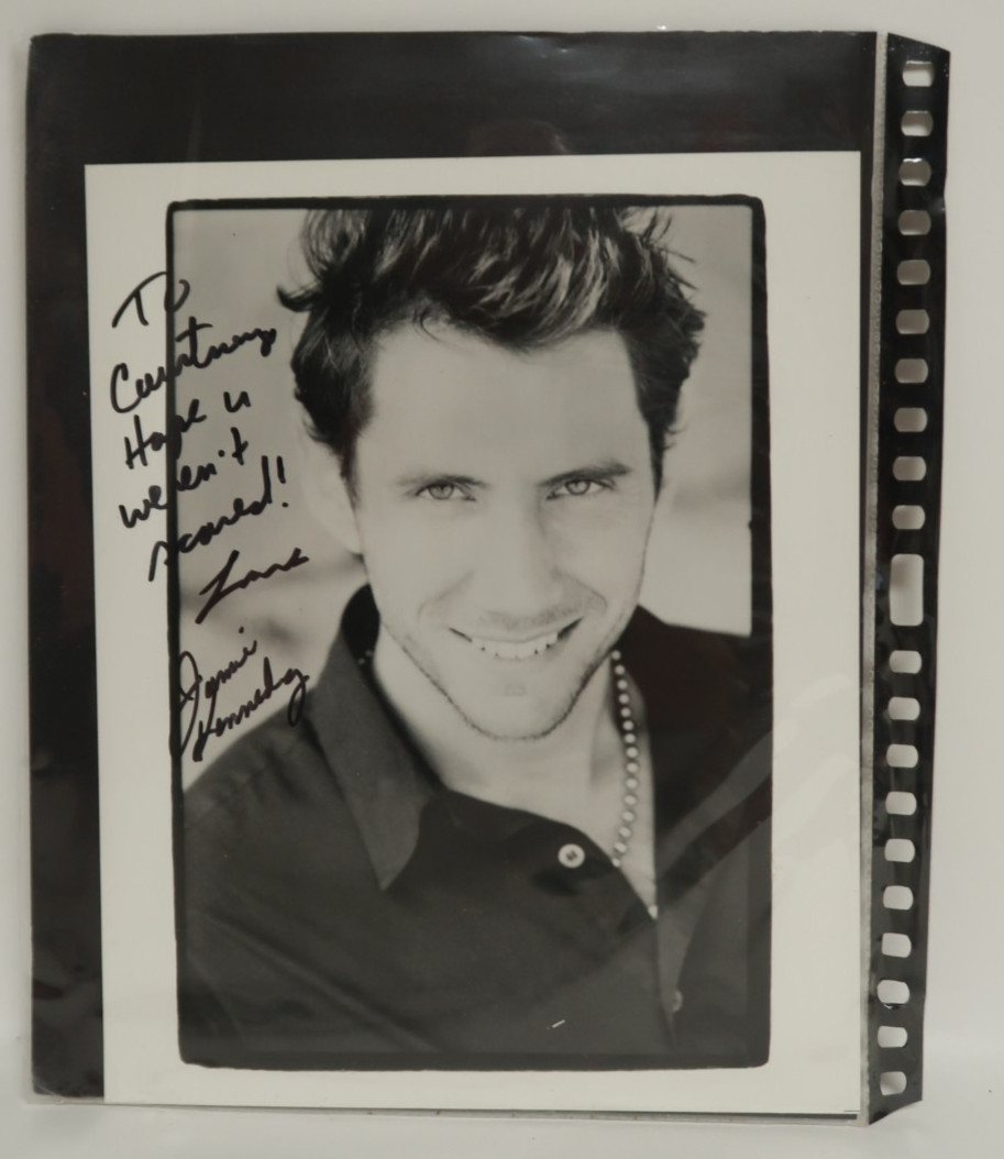 Comedian Jamie Kennedy Autograph Signed 8″ x 10″ Black and White Photo