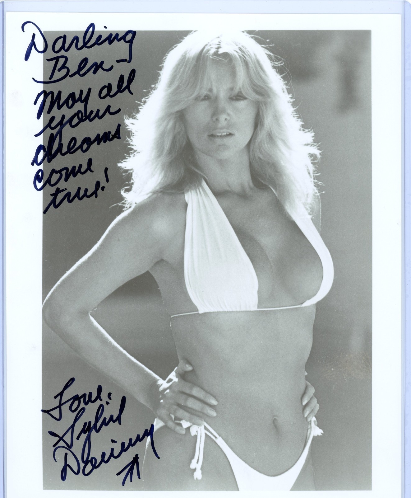 Sybil Danning Signed 8×10 Photo – 1970’s / 1980’s B Movie Actres