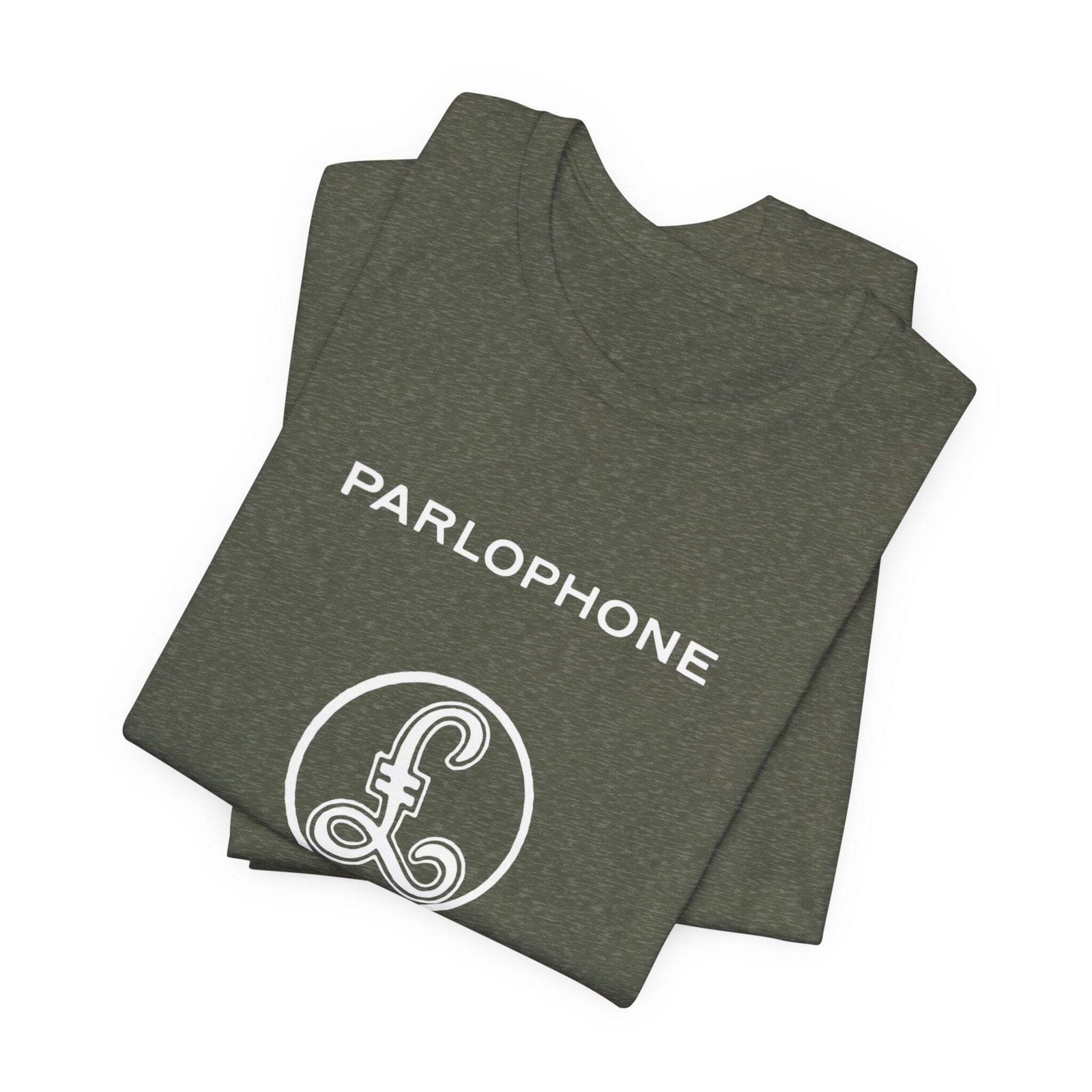 Vintage Parlophone Records Label Logo Unisex Jersey Short Sleeve T-Shirt