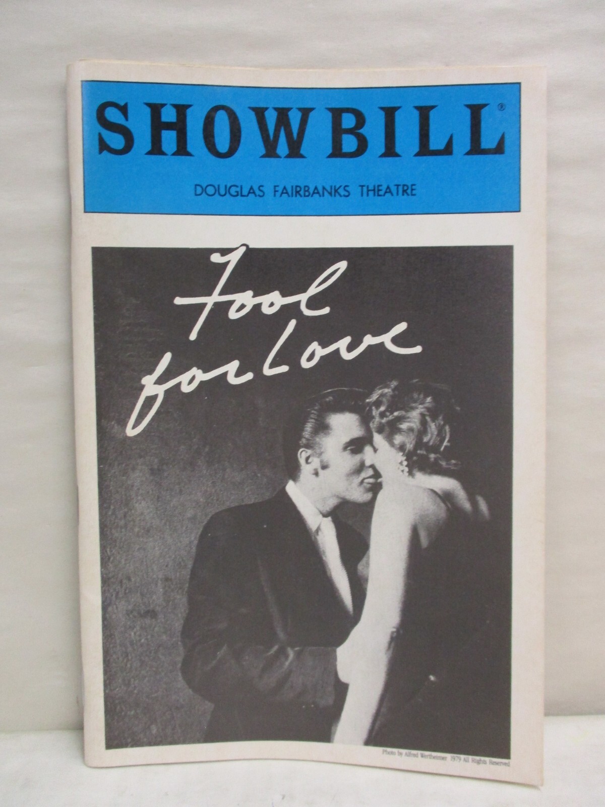 Dec 1983 Showbill Playbill Fool for Love Douglas Fairbanks Theatre Broadway NYC