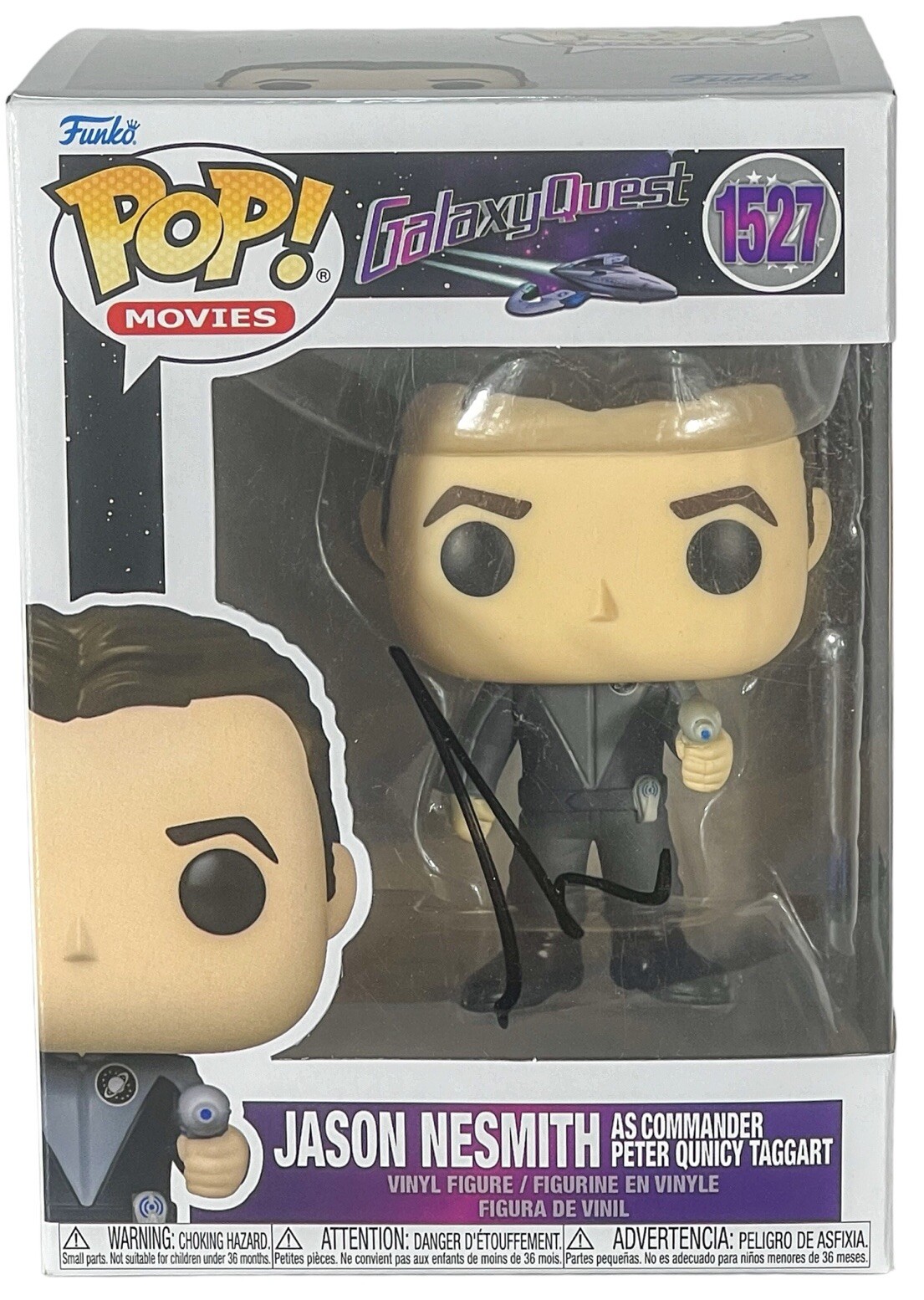 Tim Allen Signed Autograph Jason Nesmith Funko Pop Galaxy Quest 1527 Beckett COA