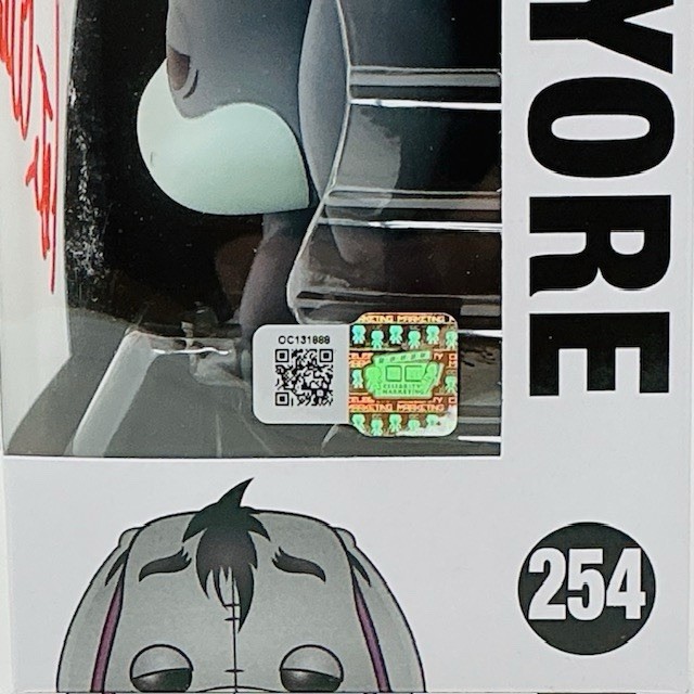 Peter Cullen Autographed Eeyore Disney Winnie The Pooh Funko Pop #254 OCCM