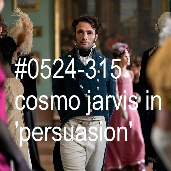 MALE PORTRAIT #0524-315 -cosmo jarvis in ‘persuasion’ -free shipping usa
