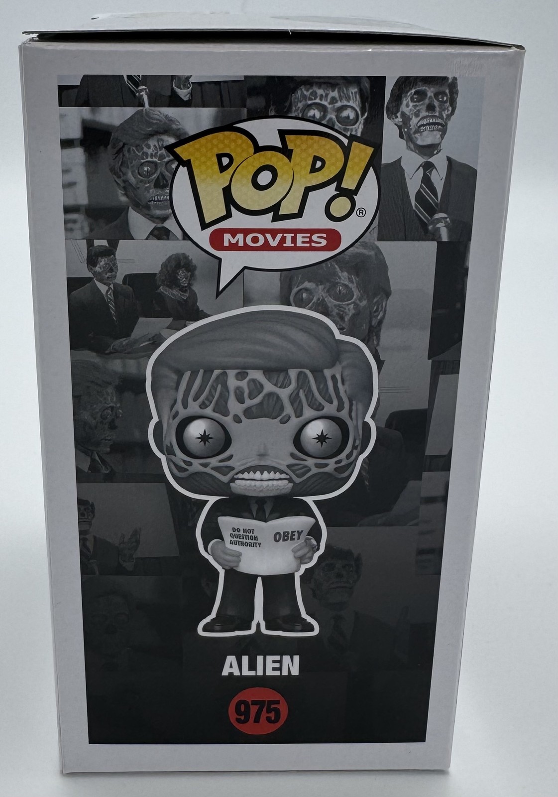 Keith David Signed Alien Chase Funko Pop Vinyl 975 They Live Autograph Bas K717