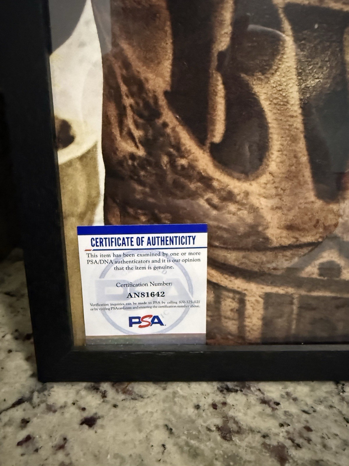 Kevin Gates Signed Picture With Frame