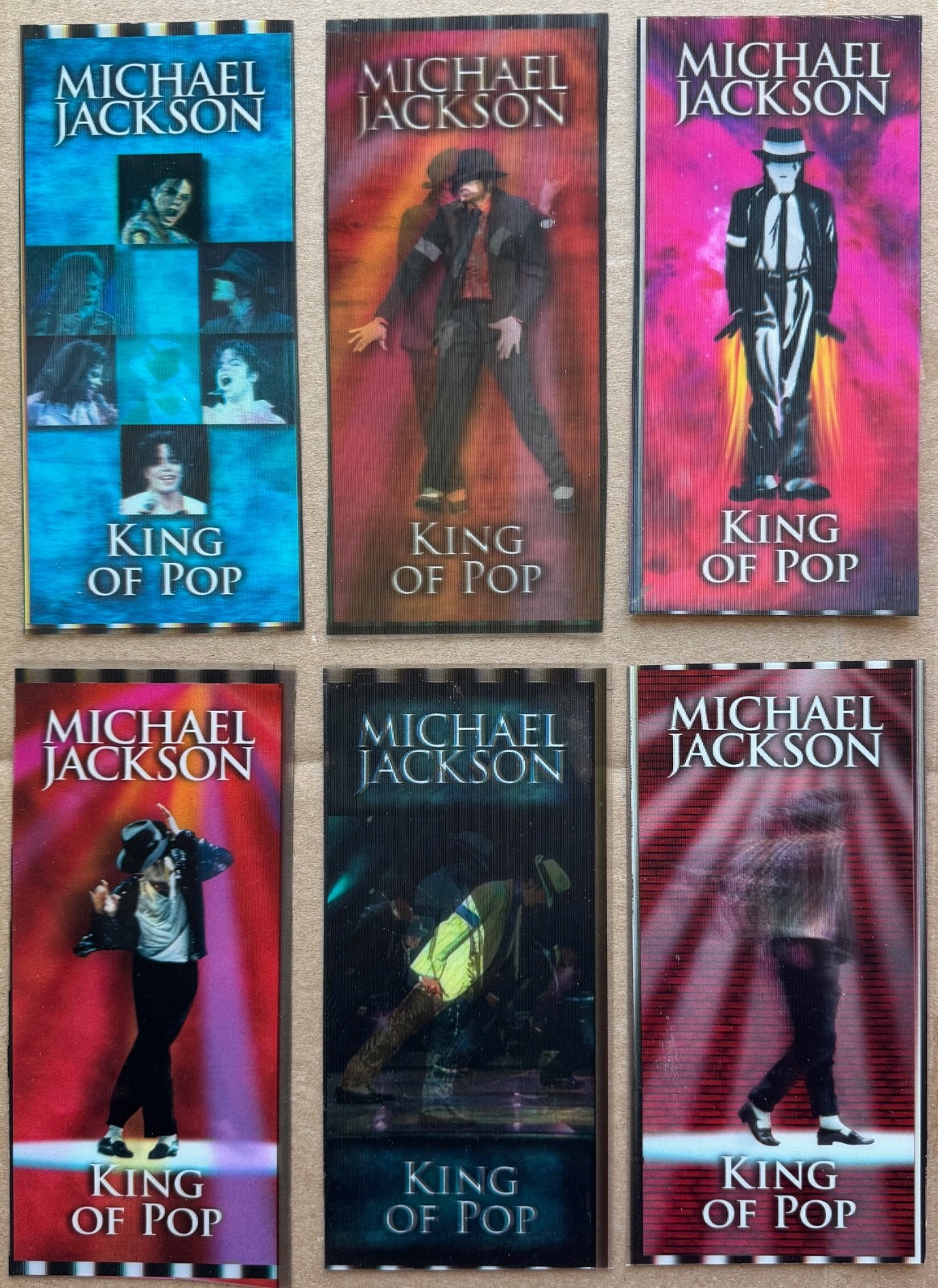 MICHAEL JACKSON THIS IS IT Undistributed AEG Hologram 6 Concert Tickets Damaged