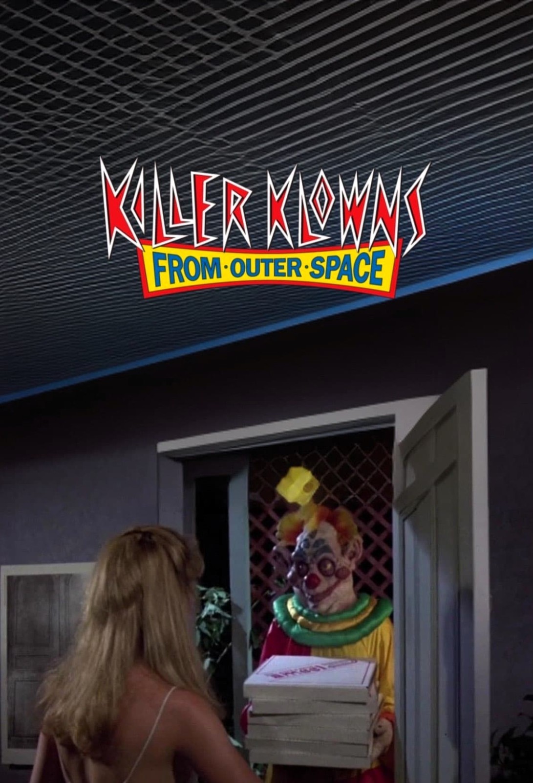 1988 Killer Klowns From Outer Space Movie Poster 11X17 Clowns Cotton Candy 🤡🍿
