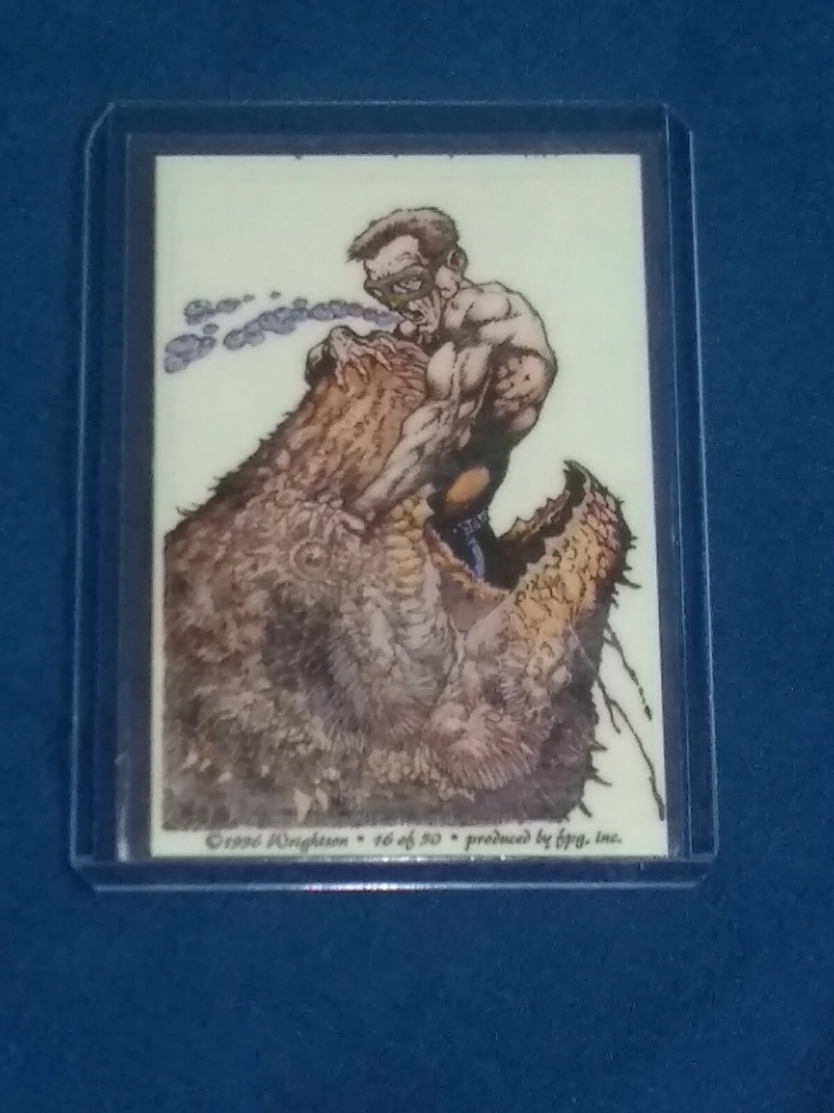 1996 Bernie Wrightson Stickers Fantasy Art sticker 16