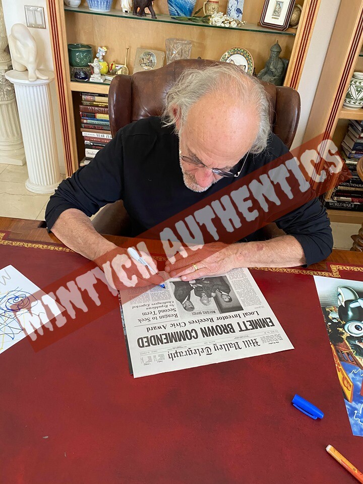 Christopher Lloyd signed Doc 2015 Funko Pop #960 Back to the Future JSA