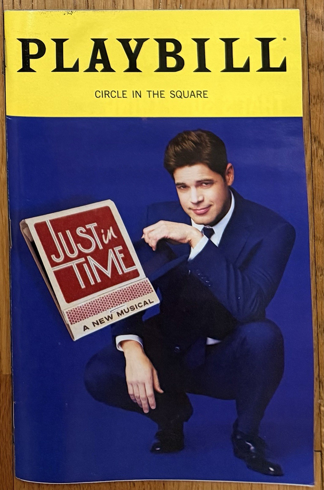 Just In Time Playbill (Starring Jeremy Jordan, Isa Briones And Carrie St. Louis)