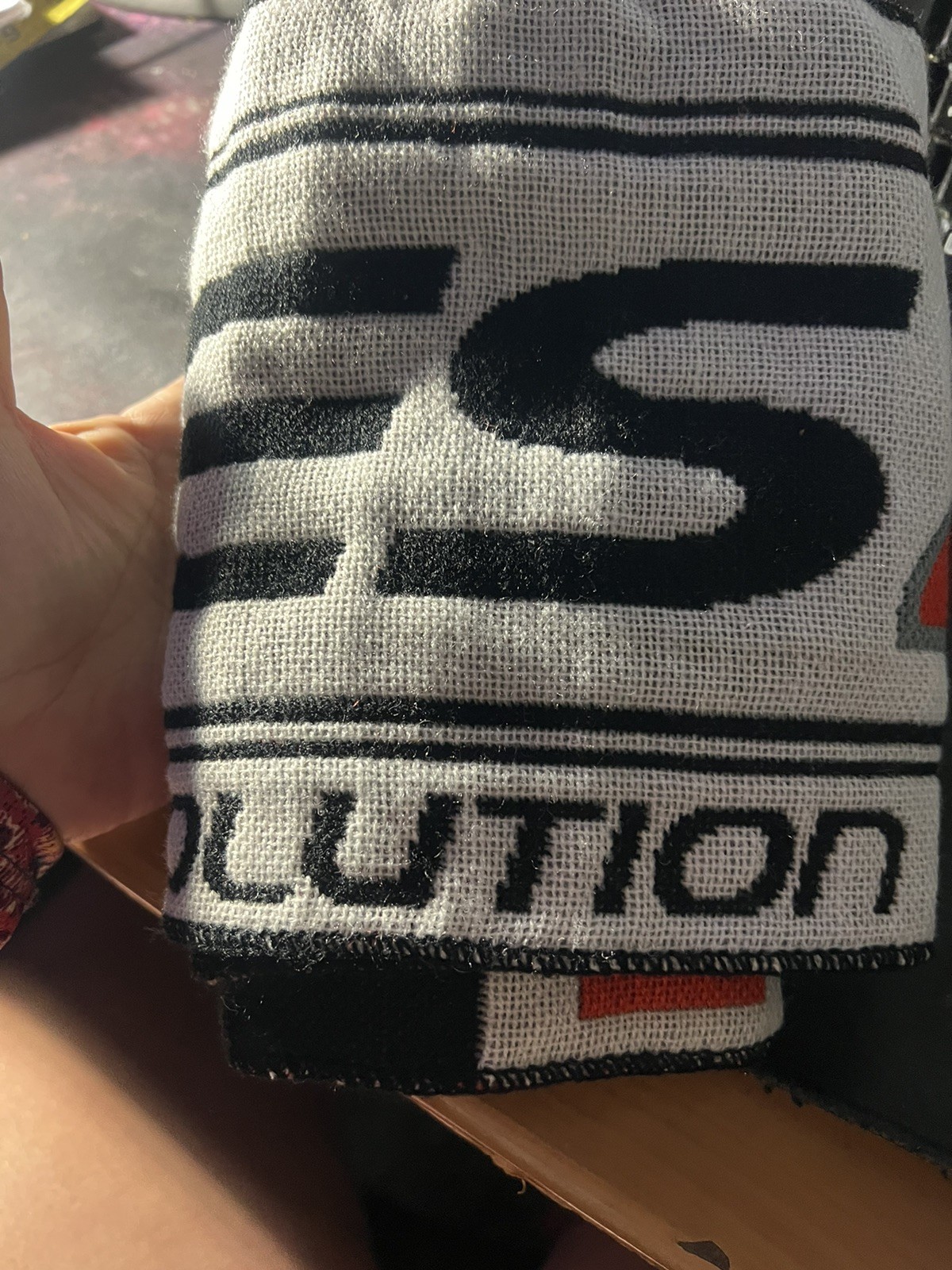 Konami Pro Evolution Soccer Winter Scarf GameStop Video Game Promo PES 2009