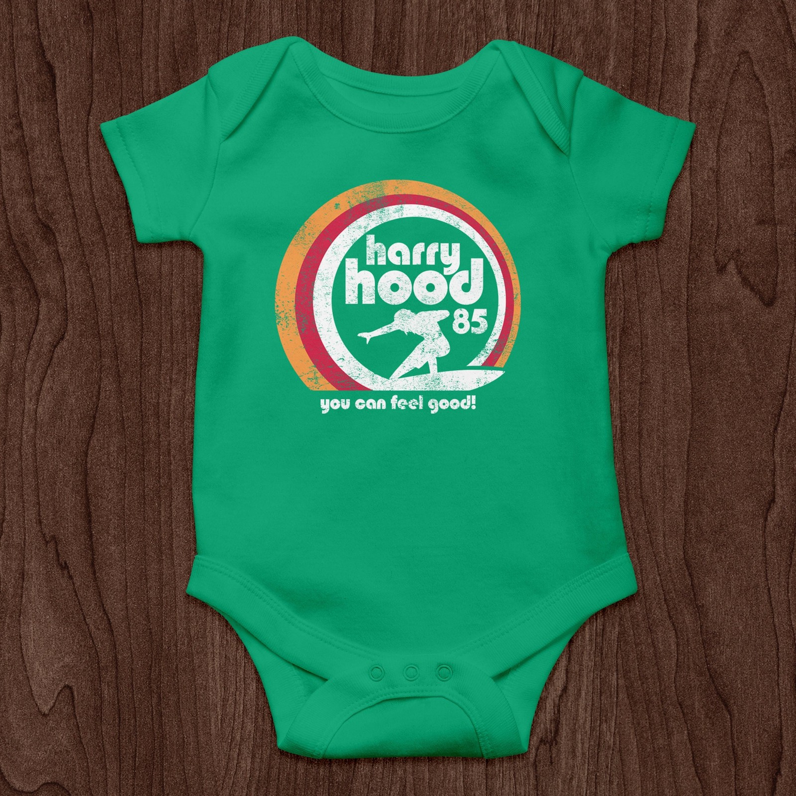 Phish – Harry Hood Surfer Romper Baby Body Suit Retro Vintage T-Shirt Baby