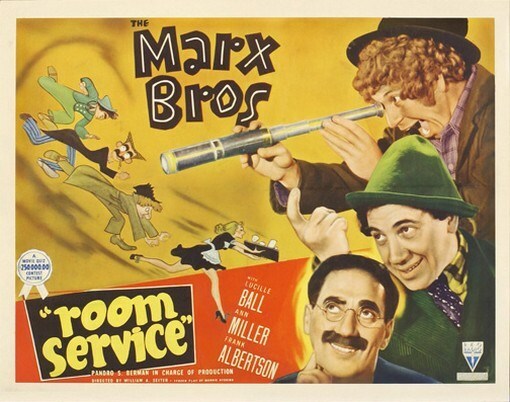 ROOM SERVICE MOVIE POSTER The Marx Brothers VINTAGE 3
