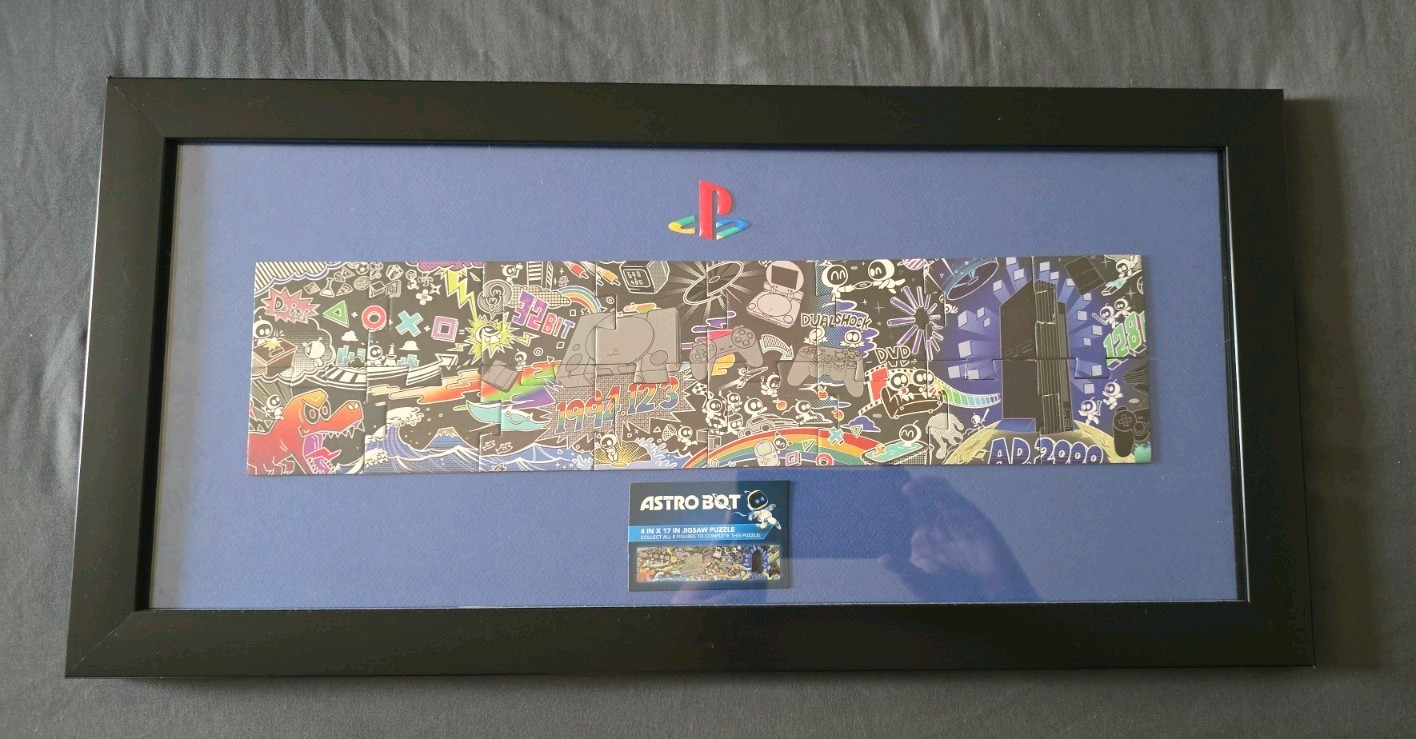Astro Bot Mystery Figure (COMPLETED) Puzzle Set [Framed]