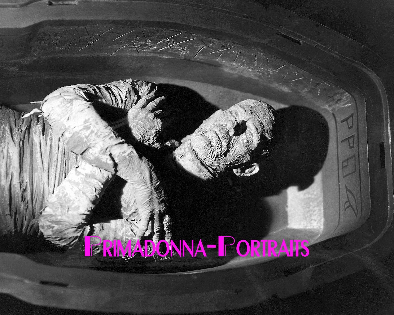 BORIS KARLOFF 8×10 Lab Photo 1931 “THE MUMMY” IMHOTEP Horror Movie Still #3
