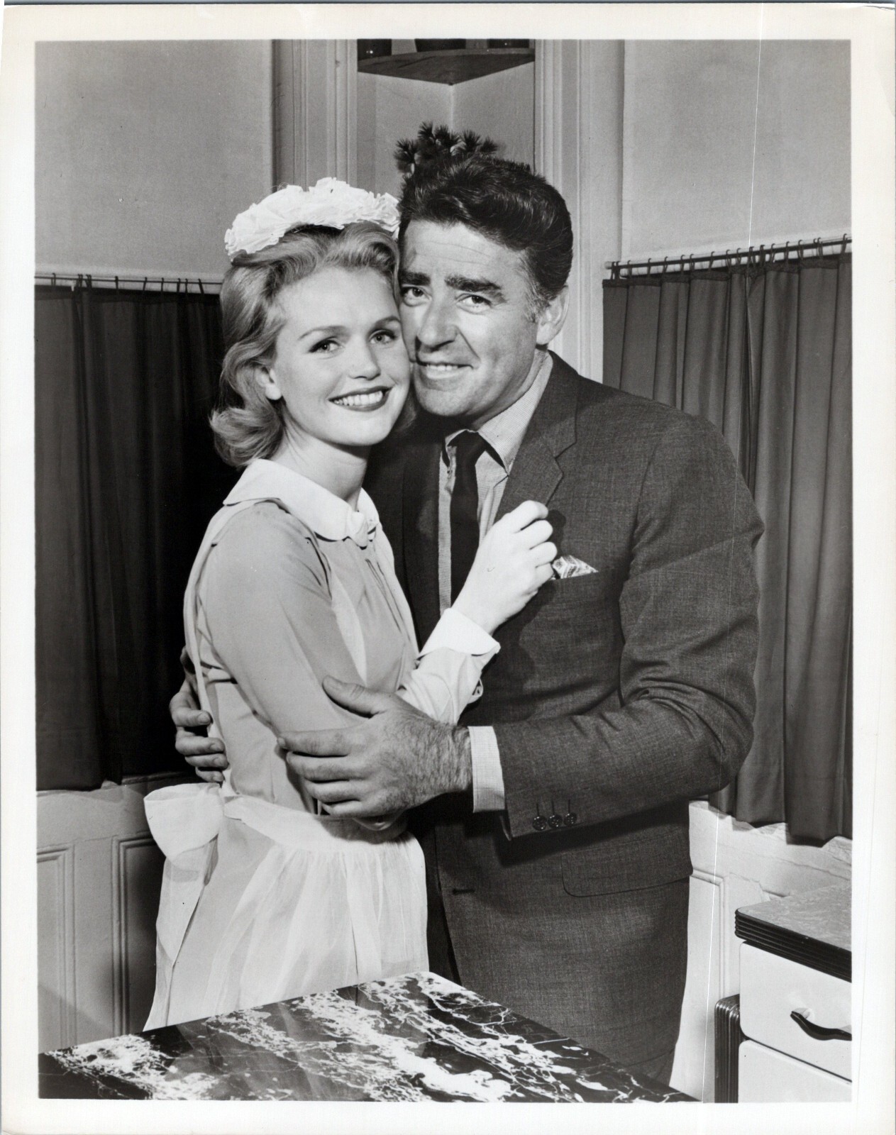LEE REMICK PETER LAWFORD — THE FARMER’S DAUGHTER Vintage 8×10 Press Photo F47