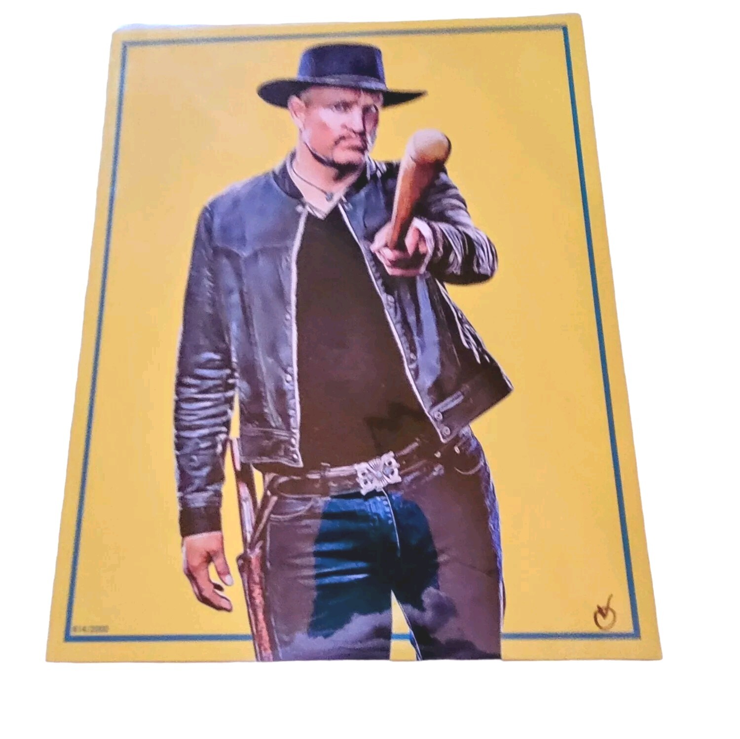 Zombieland Woody Harrelson Tallahassee Signed Art Print 814/2000 BAM! Box 8×10″