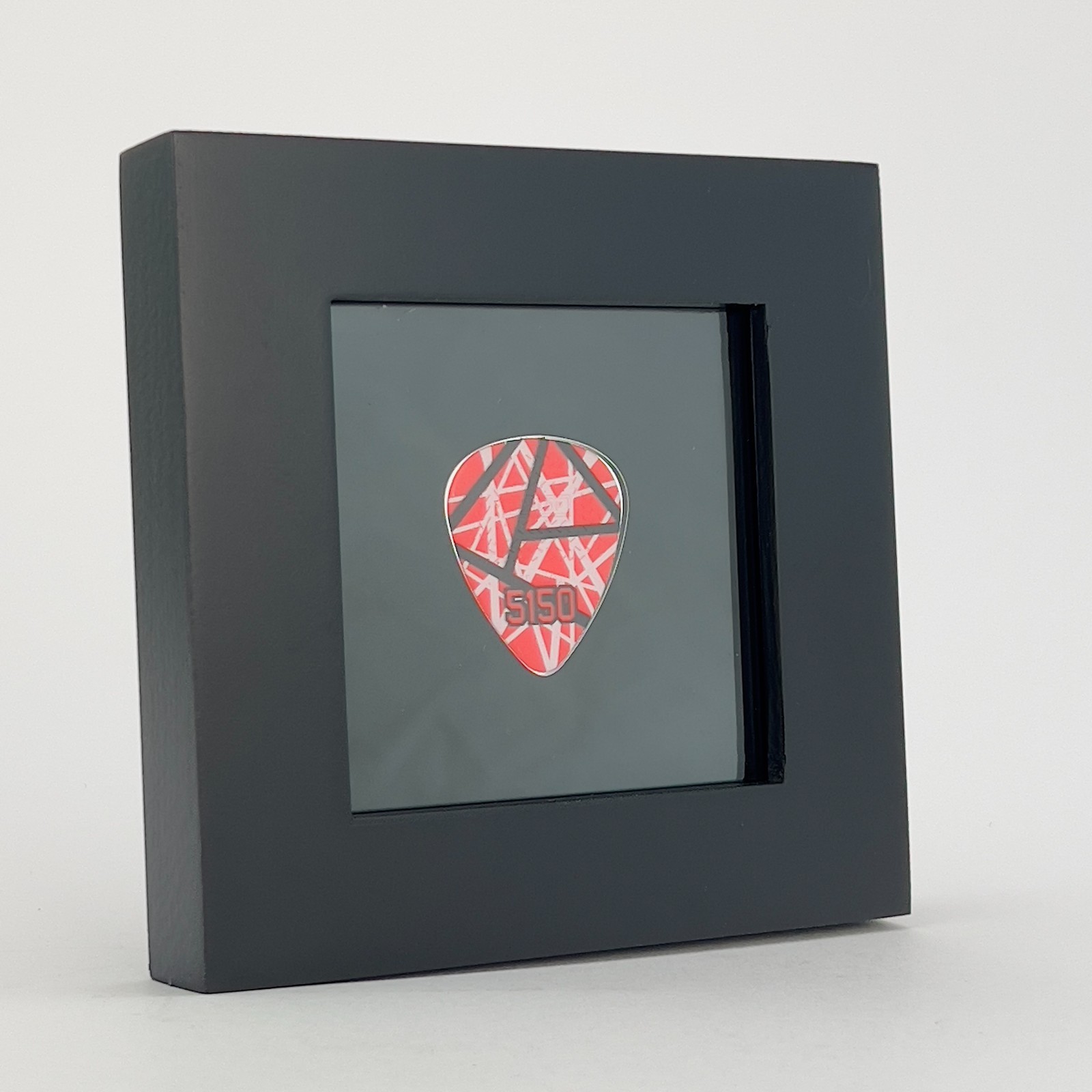 Plectrum SPECTRUM™ 3″ x 3″ BLACK #351 Regular Guitar Pick Display FRAME!