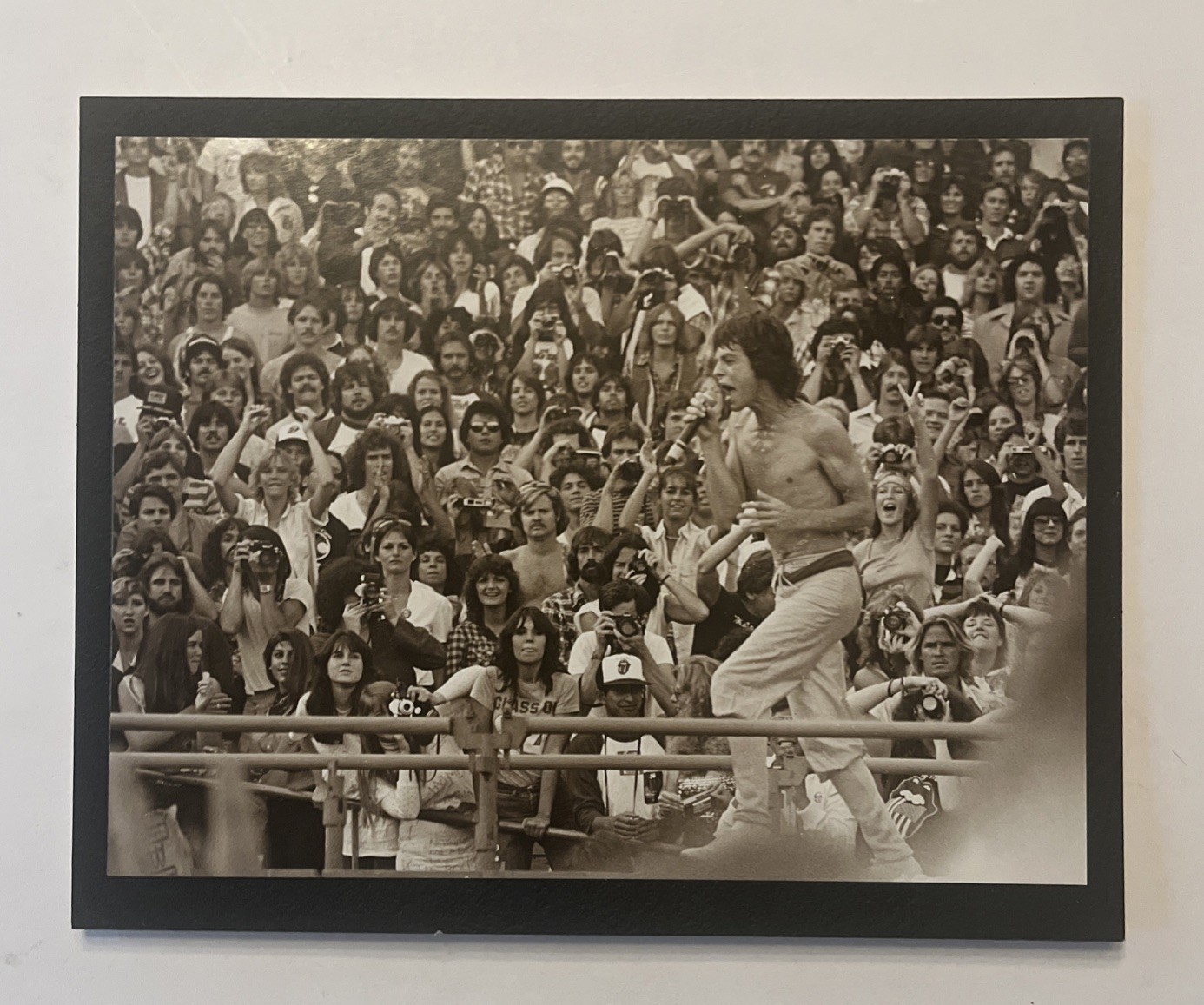 1981 Mick Jagger Rolling Stone Original Photo Attributed To Greg Gaar