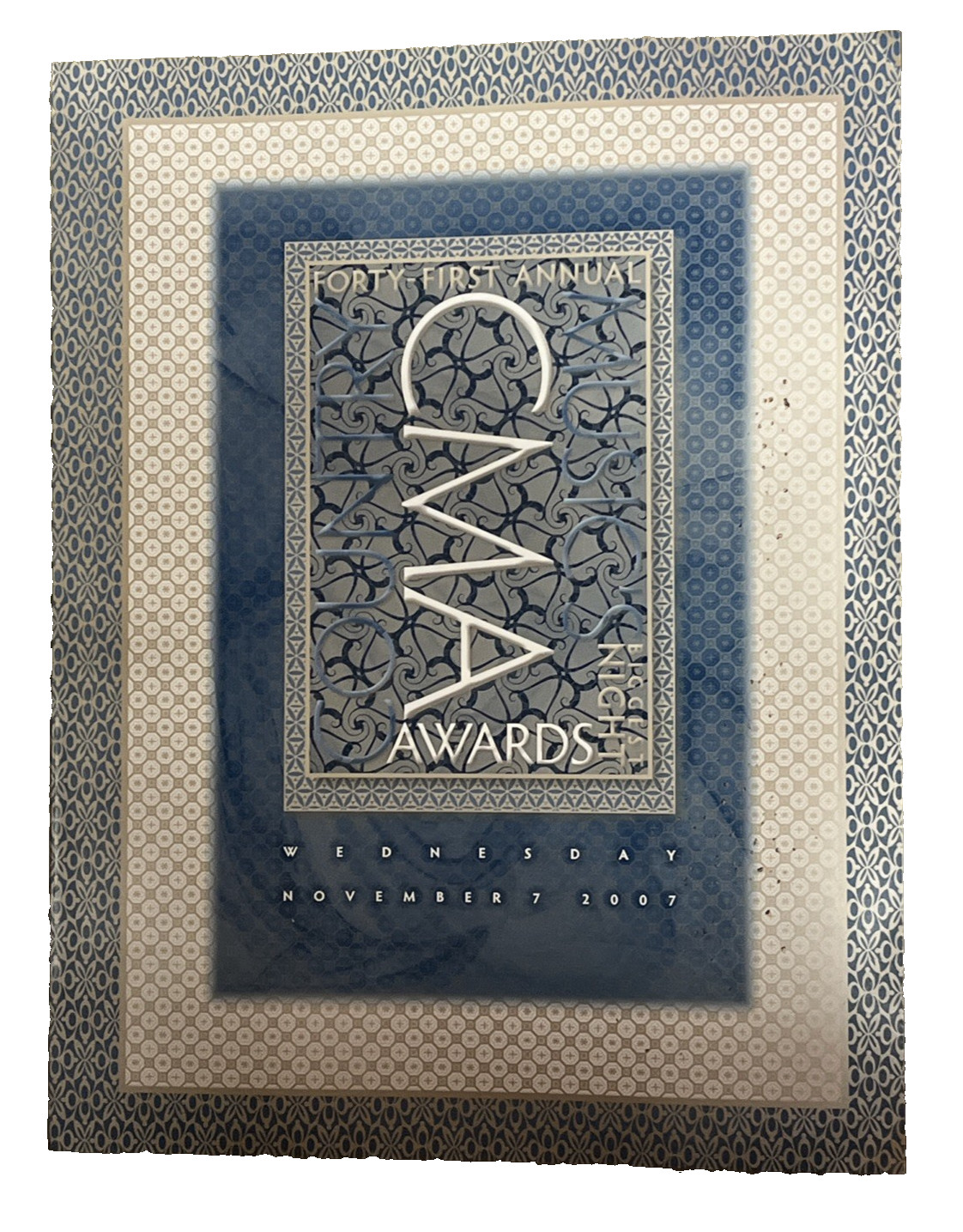 CMA Awards 2007 Program Book Tim McGraw George Strait Kenny Chesney Brad Paisley