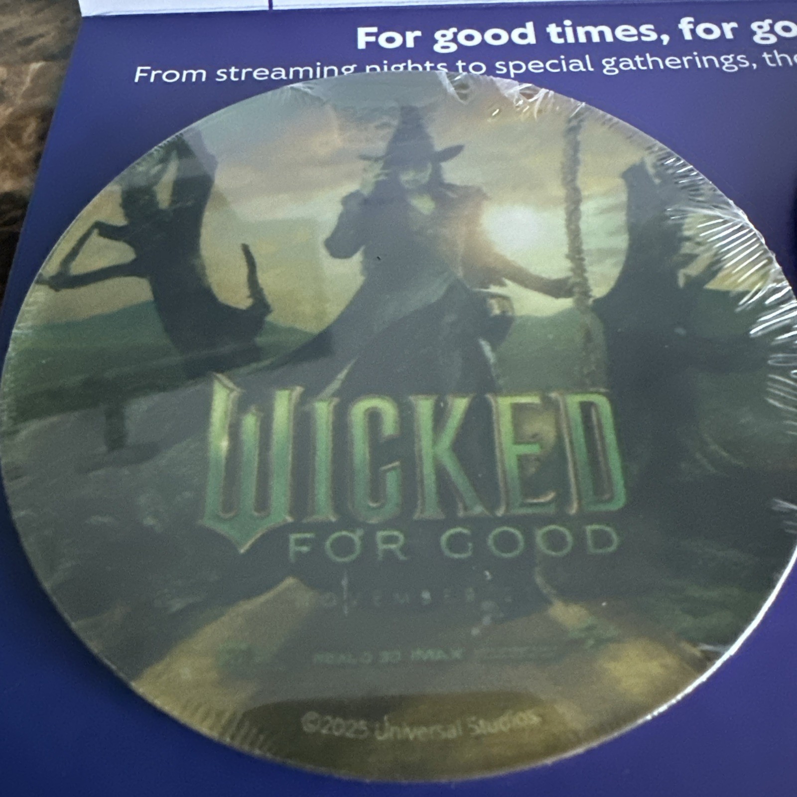 Wicked For Good Cork Coasters