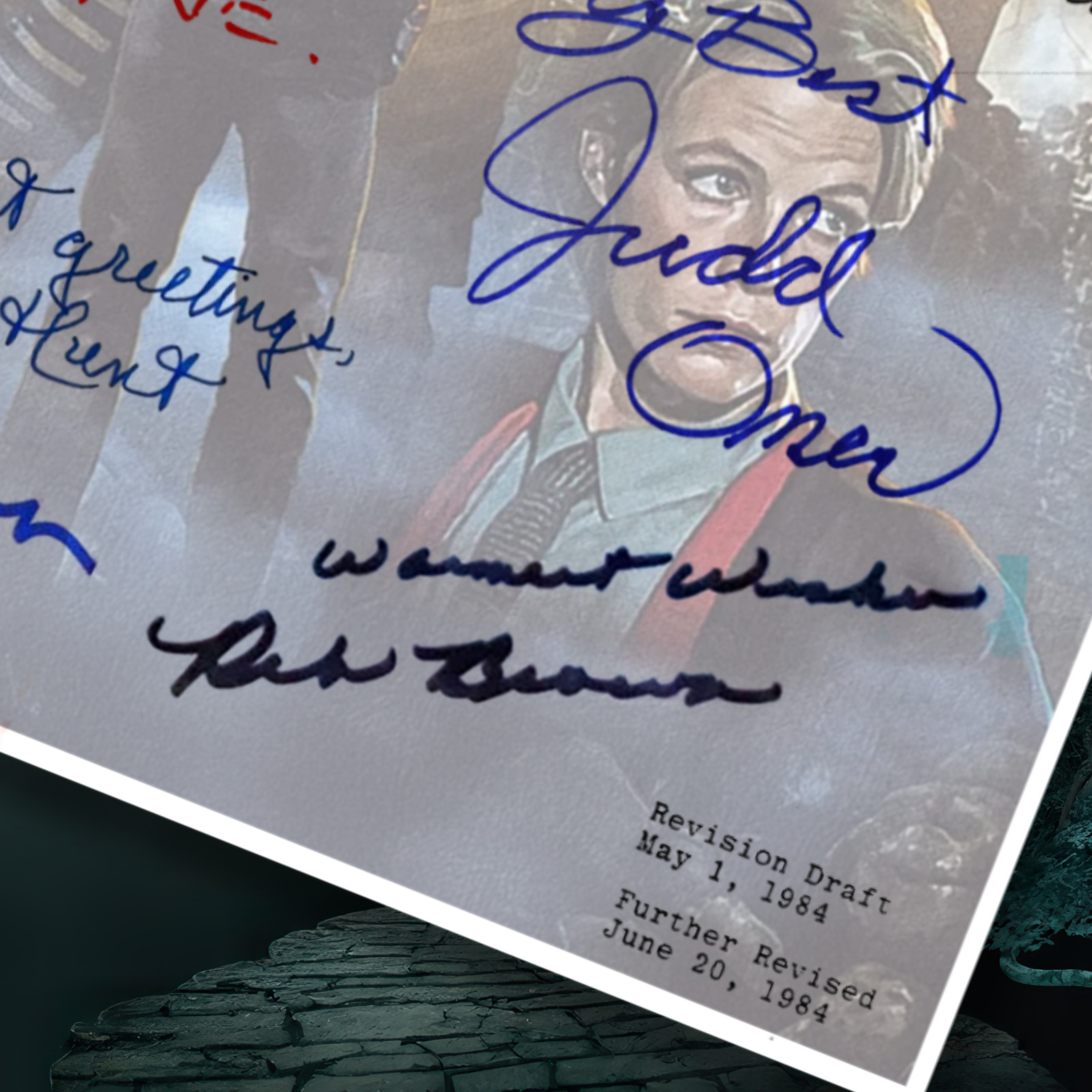 Howling II Script Signed Autograph Reprints Horror Halloween Werewolfs