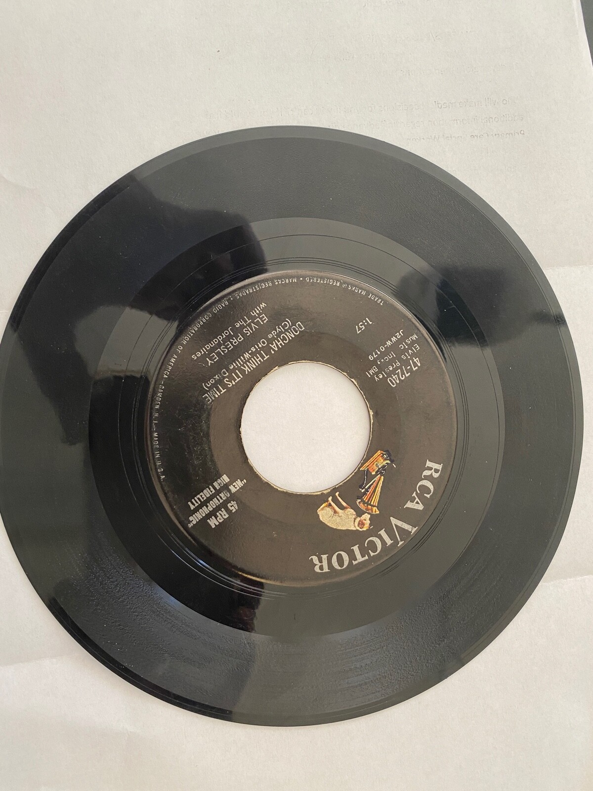 Vintage Elvis 45s – From Jail House, Heatbreak Hotel, to Rock To Bosa Nova Baby